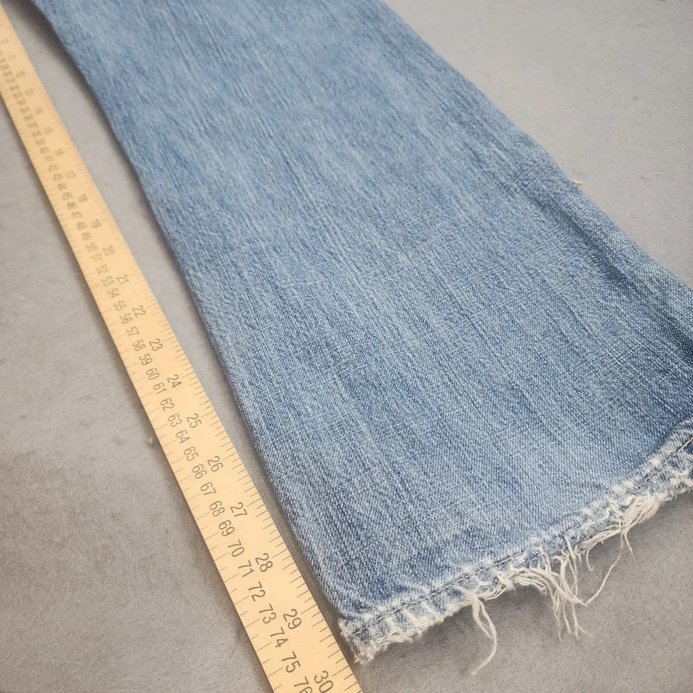 Banana Republic Relaxed Fit Jeans Light Wash Distressed Men 32x30